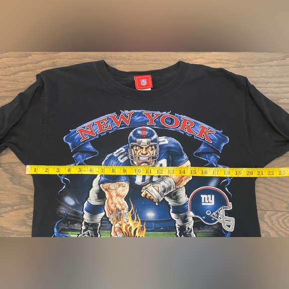 Vintage NFL New York Giants Graphic Long Sleeve T-Shirt Size Medium - Picture 7 of 8